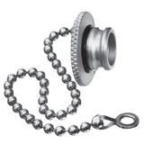 Snap-tite H Series - Aluminum Coupler Protector with 10 inch Steel Sash Chain